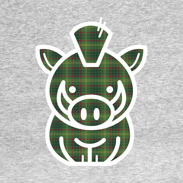 Tartan Armagh Pig by PGMcast